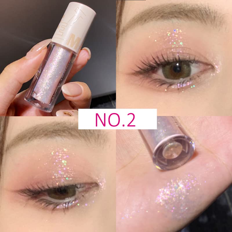Aolailiya texture swatches on skin showing high pigment and multidimensional shimmer