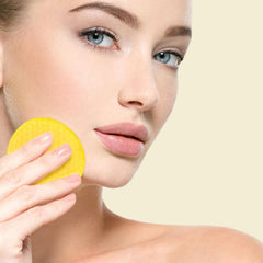 AOPO ingredients display of kojic acid turmeric aloe vera highlighting skin-smoothing support