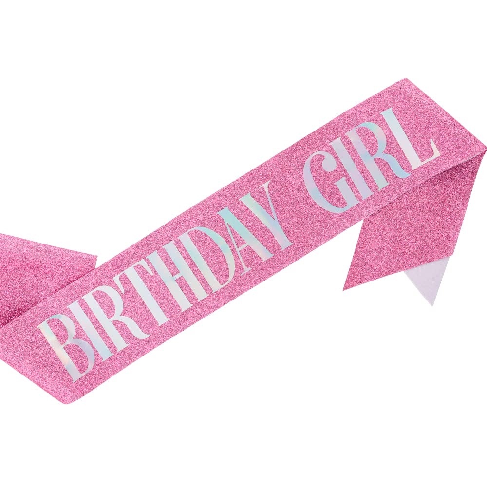 AOPRIE lifestyle birthday party shot with crown and sash for celebratory look