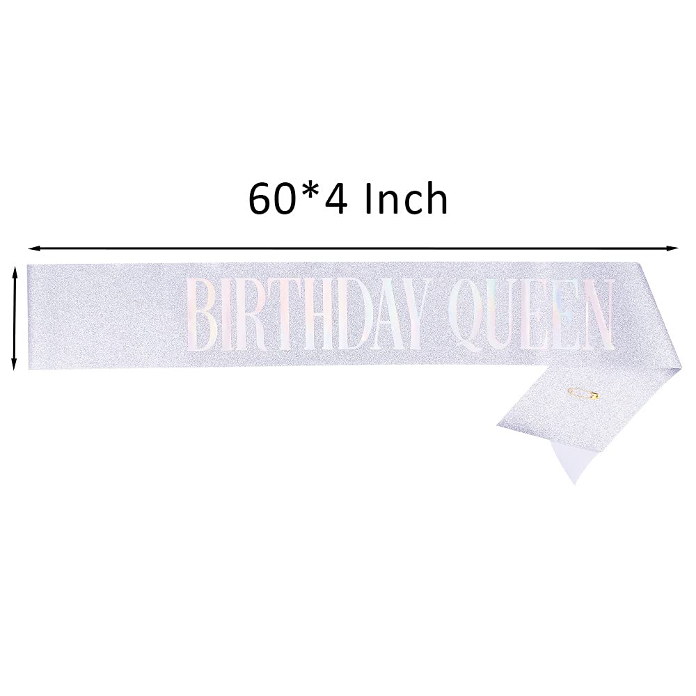 AOPRIE product packaging displaying tiara and sash included in set