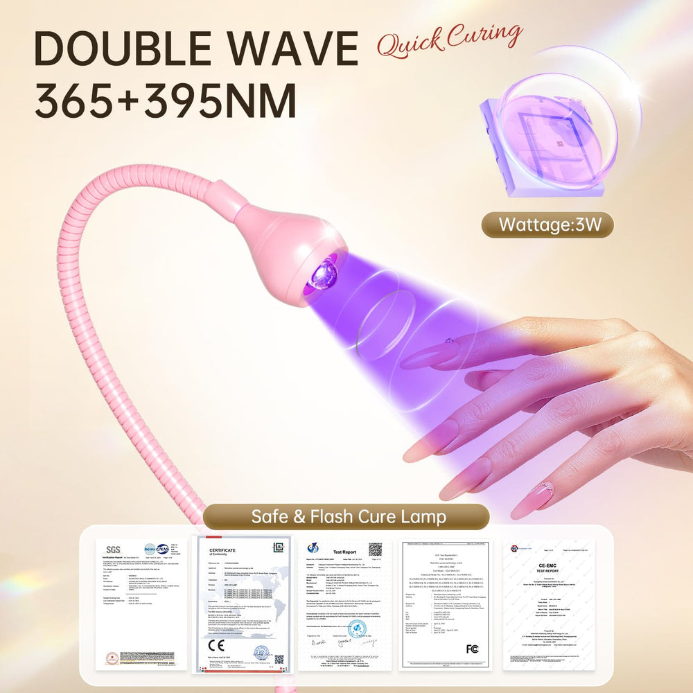AORAEM LED beads closeup revealing focused light and efficient curing benefit