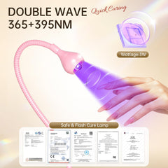 AORAEM LED beads closeup revealing focused light and efficient curing benefit