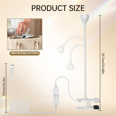 AORAEM USB plug connection showing universal power convenience benefit