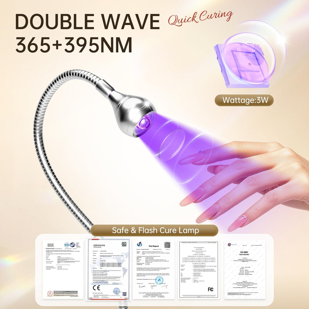 AORAEM clamp attachment secured to a desk edge offering stable hands-free use