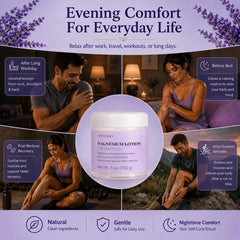 APEXORO used on feet in evening routine to soothe tired skin and relax