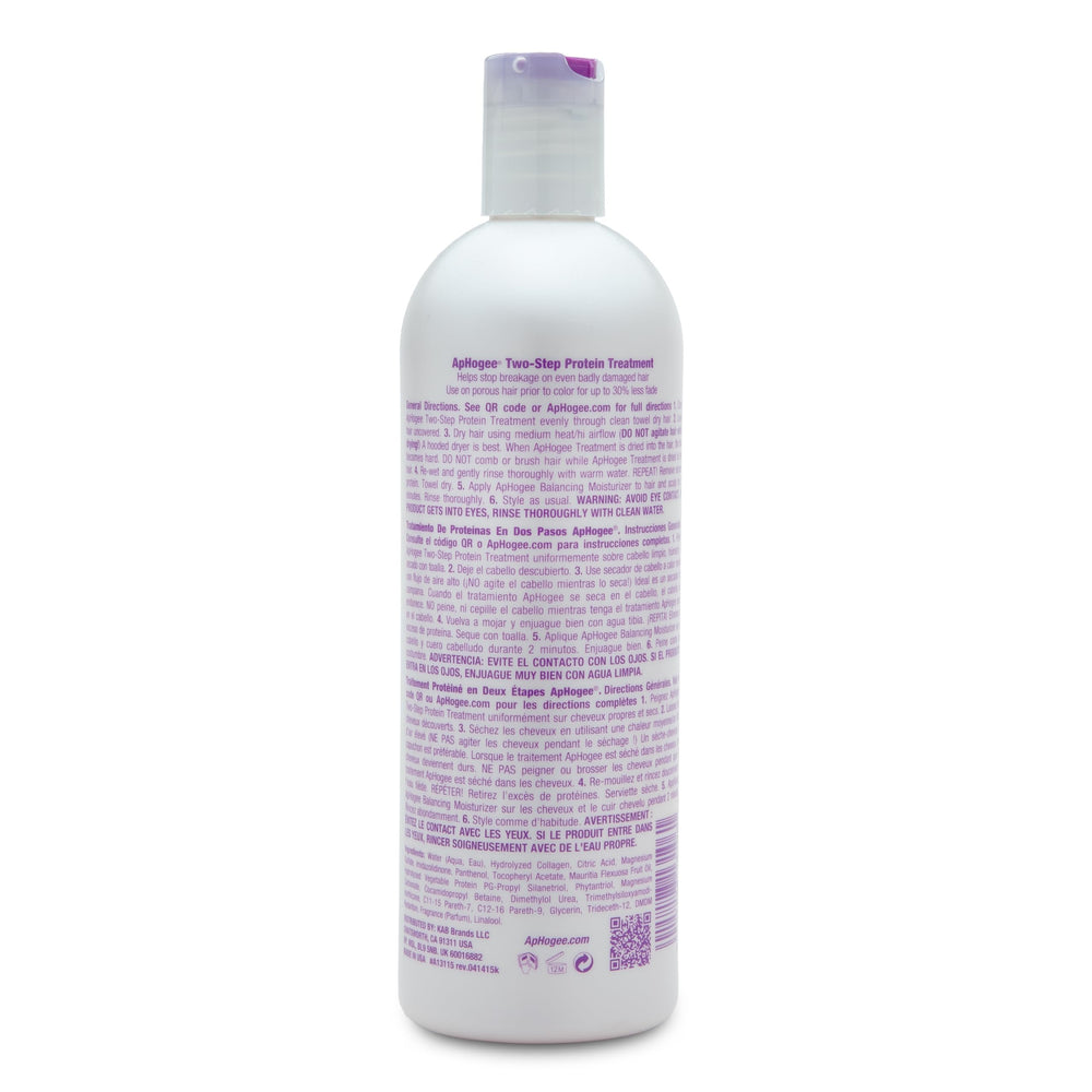 Aphogee before-and-after hair showing improved smoothness and shine