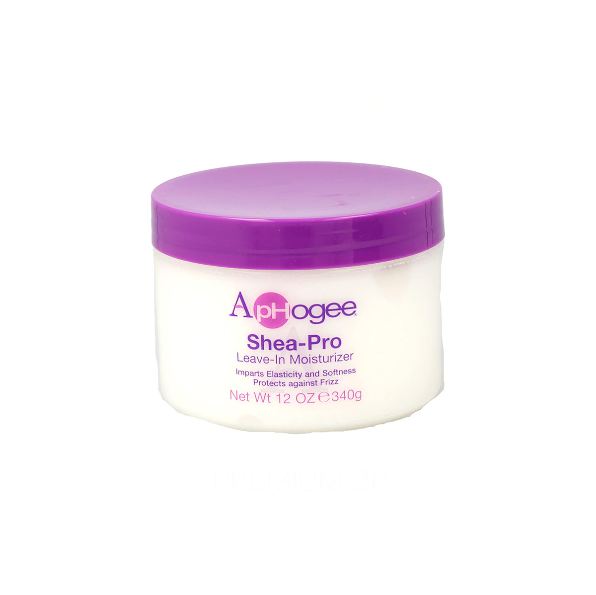 Aphogee Shea Pro Leave-In Moisturizer front packaging shows product and lightweight hydration benefits