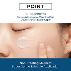 A'PIEU product label close-up showing active AHA BHA ingredients and clear ingredient information