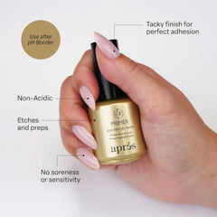 APRÉS bundle with Gel-X tips in a salon setting for cohesive application results