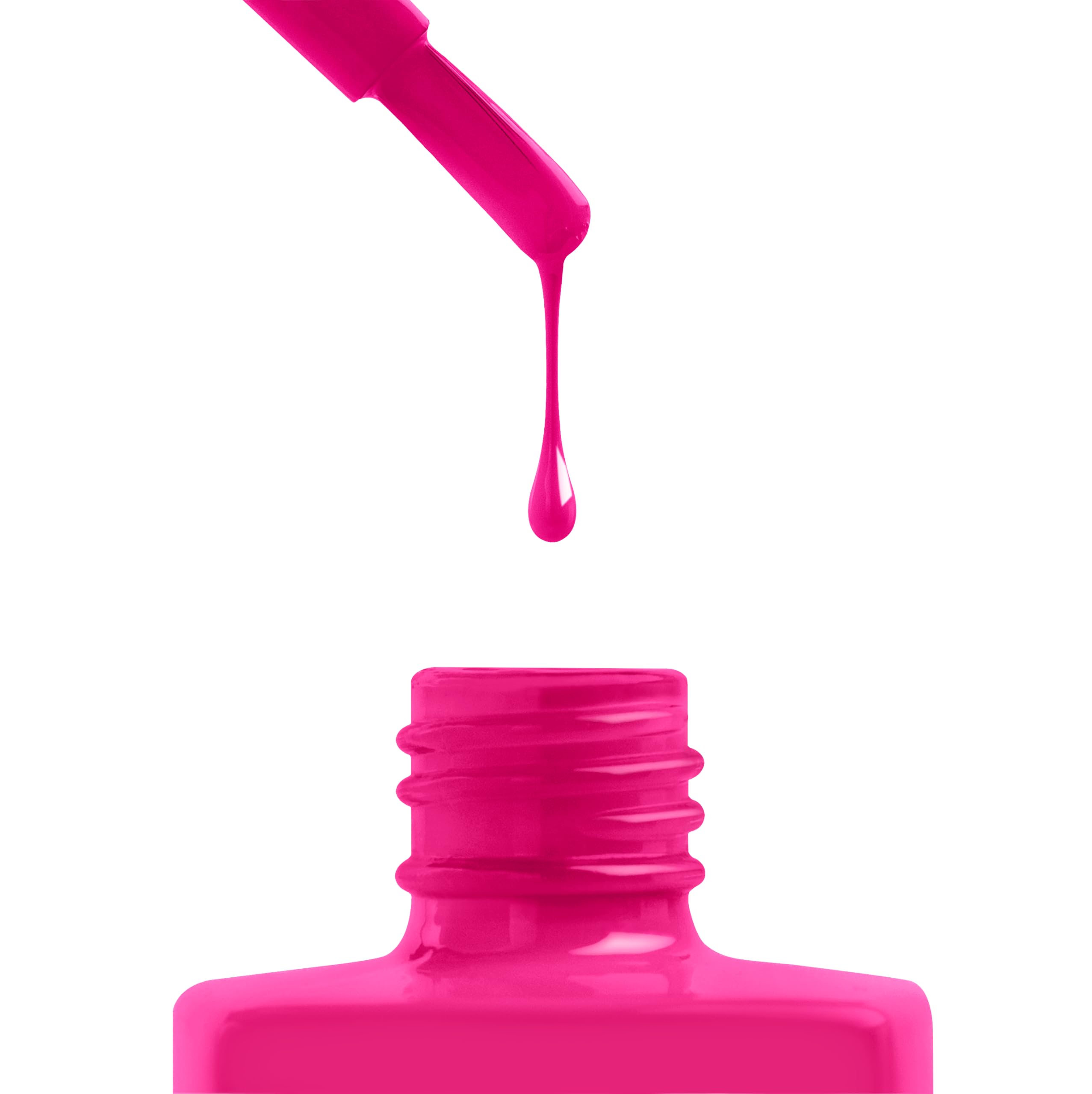 APRÉS swatch on nails demonstrating Latchkey Pink vivid payoff and smooth finish