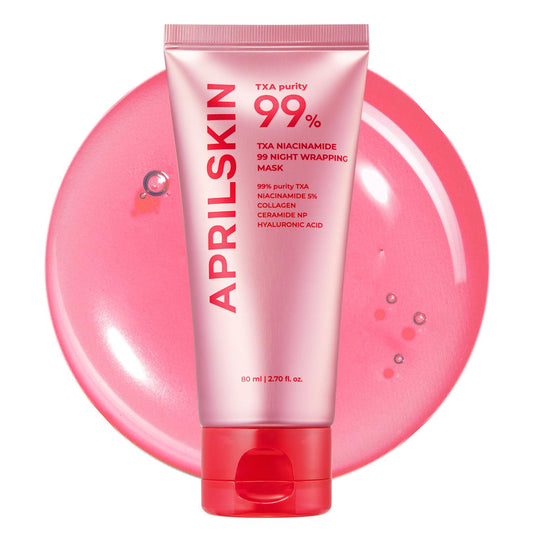 APRILSKIN front packaging tube showing product and volume benefit