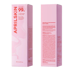 APRILSKIN lifestyle shot on bathroom shelf suggesting daily use
