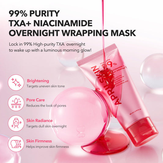APRILSKIN gel texture close-up demonstrating smooth spreadability benefit