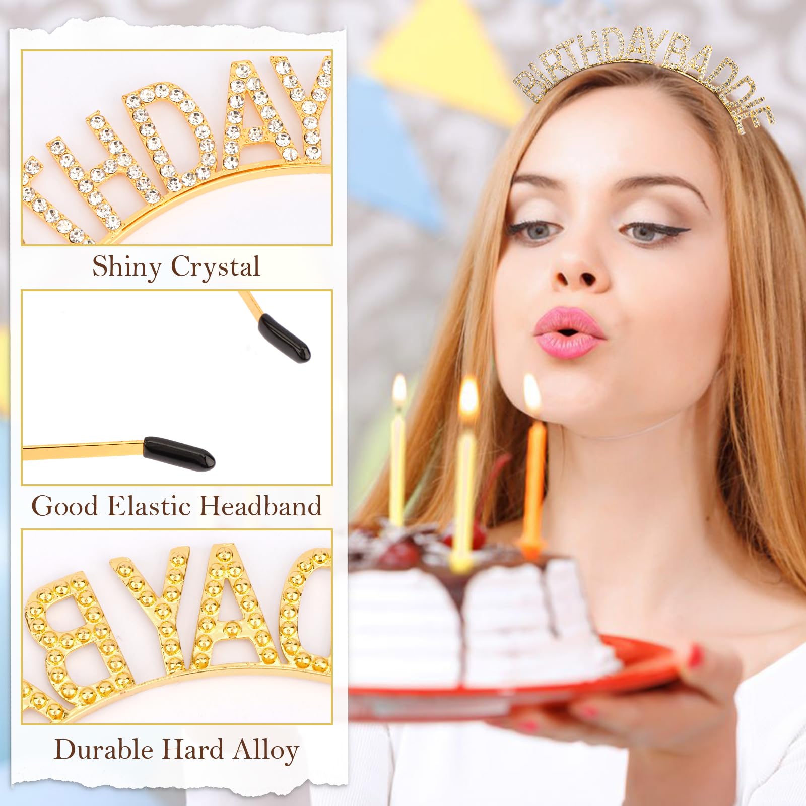 Aprince model wearing tiara at party conveying celebratory style and photo-ready appeal