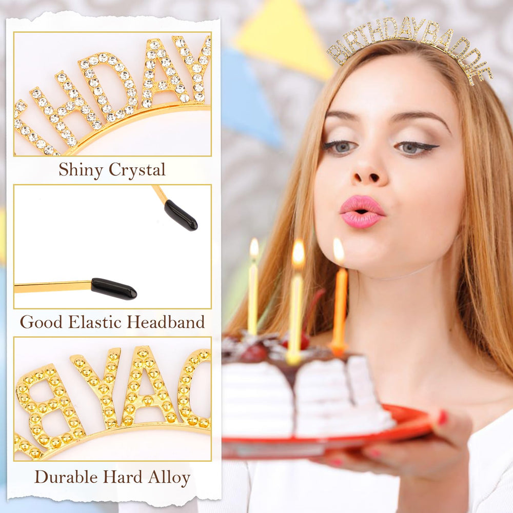 Aprince model wearing tiara at party conveying celebratory style and photo-ready appeal