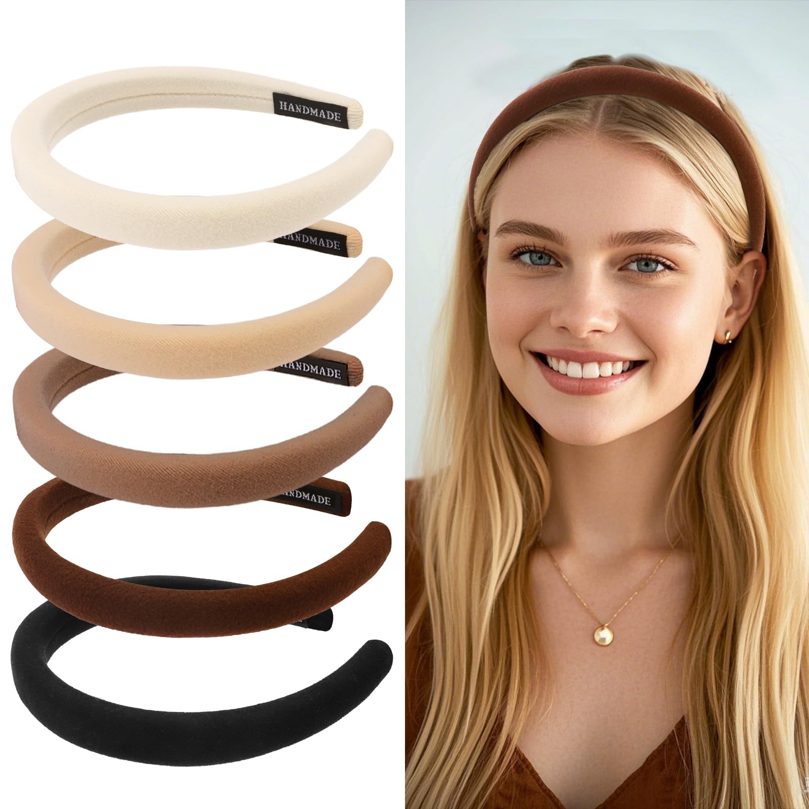 Aprince headband styled with casual outfit showing chic, fuss-free accessory