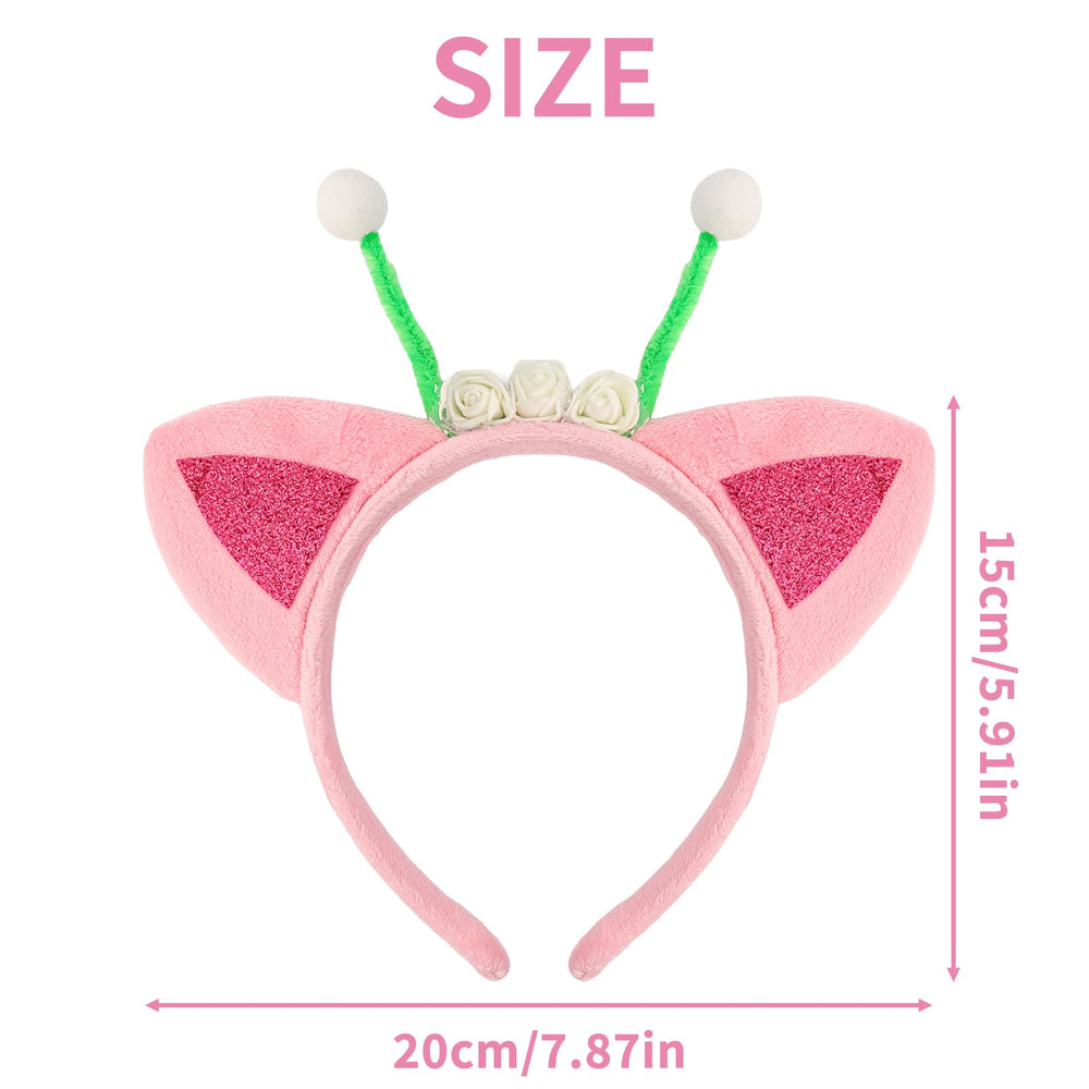 Aprince headband next to ruler for size comparison and accurate fit reference
