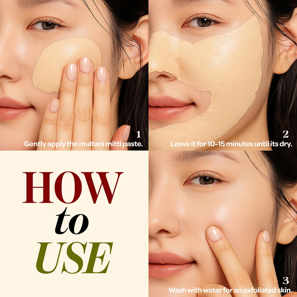 Aqia Organics results after rinse showing clearer, refreshed skin