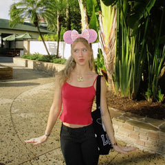 AQOKKA back of headband non-slip inner band, secure all-day wear