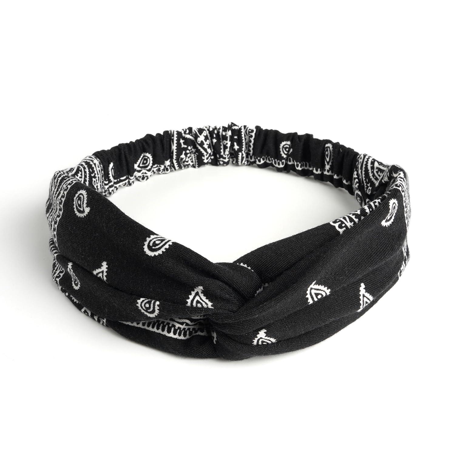 AQOKKA close-up of knotted crisscross detail highlighting chic boho look