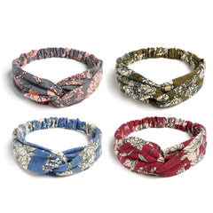 AQOKKA front view of eight assorted headbands showing colors and value