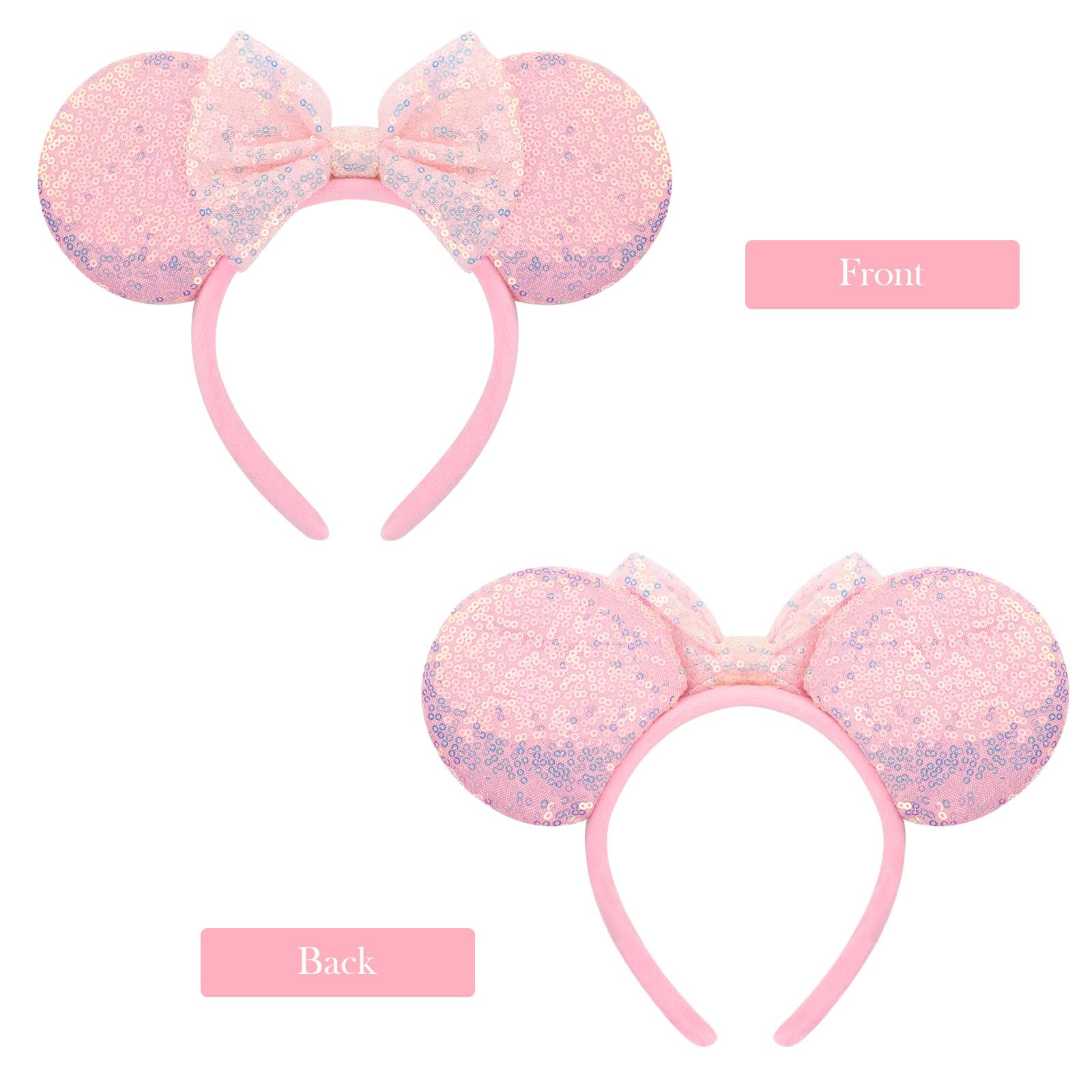 AQOKKA headband beside ruler, size guide for fit and scale
