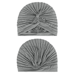 AQOKKA top knot detail displaying the cross knot for instant styled look