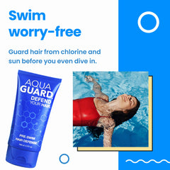 AQUA GUARD conditioner cream detail restoring softness and detangling