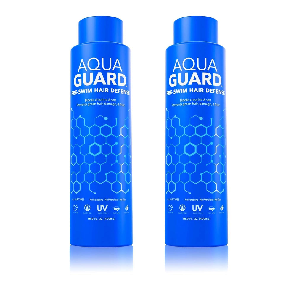 AQUA GUARD front packaging showing bottle benefits and family-size convenience