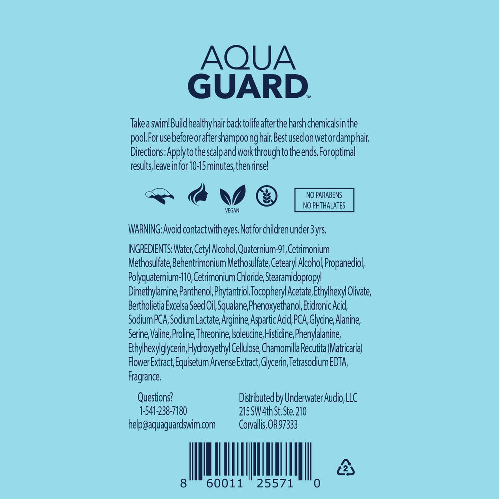 AQUA GUARD SwimPlex on bathroom shelf in lifestyle scene suggesting daily care ritual