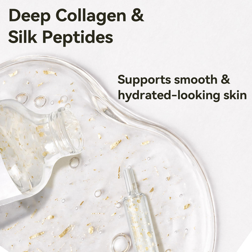 Aquae silk peptide texture close-up showing silky finish and smooth skinfeel benefit