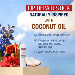 Aquaphor stick twisted up showing smooth tip for easy application