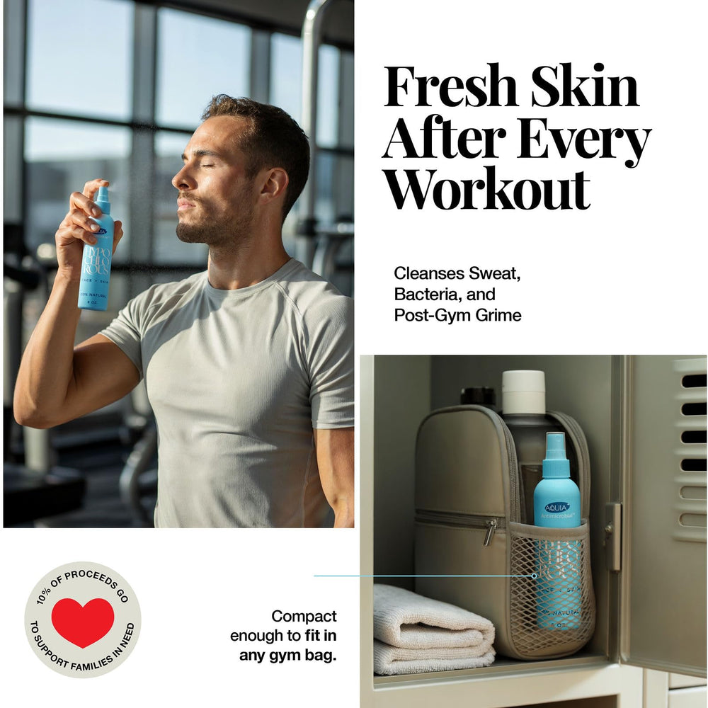 Aquia label and ingredients view highlighting transparent formulation benefit
