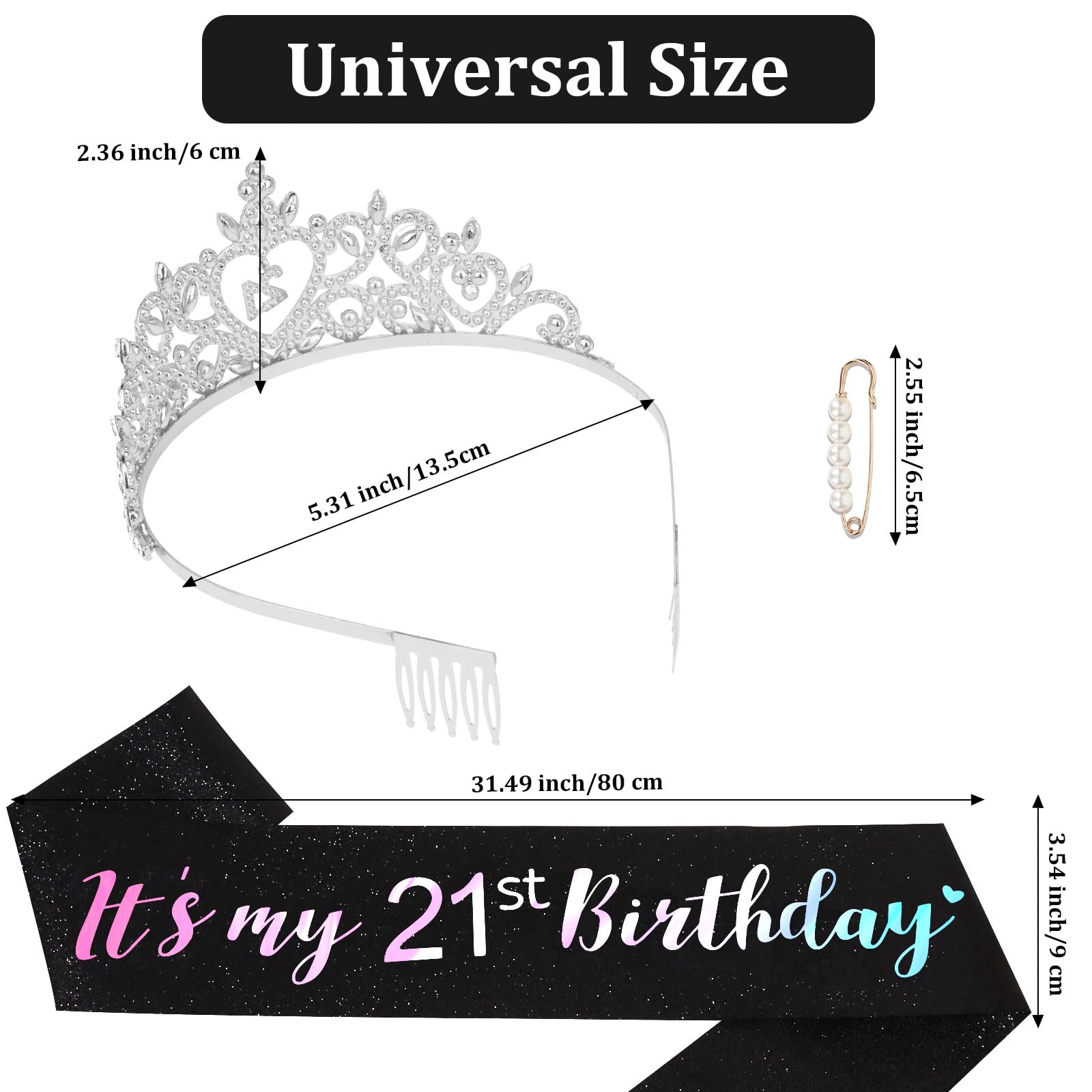 Araluky sash and tiara displayed on dress illustrating outfit coordination benefit