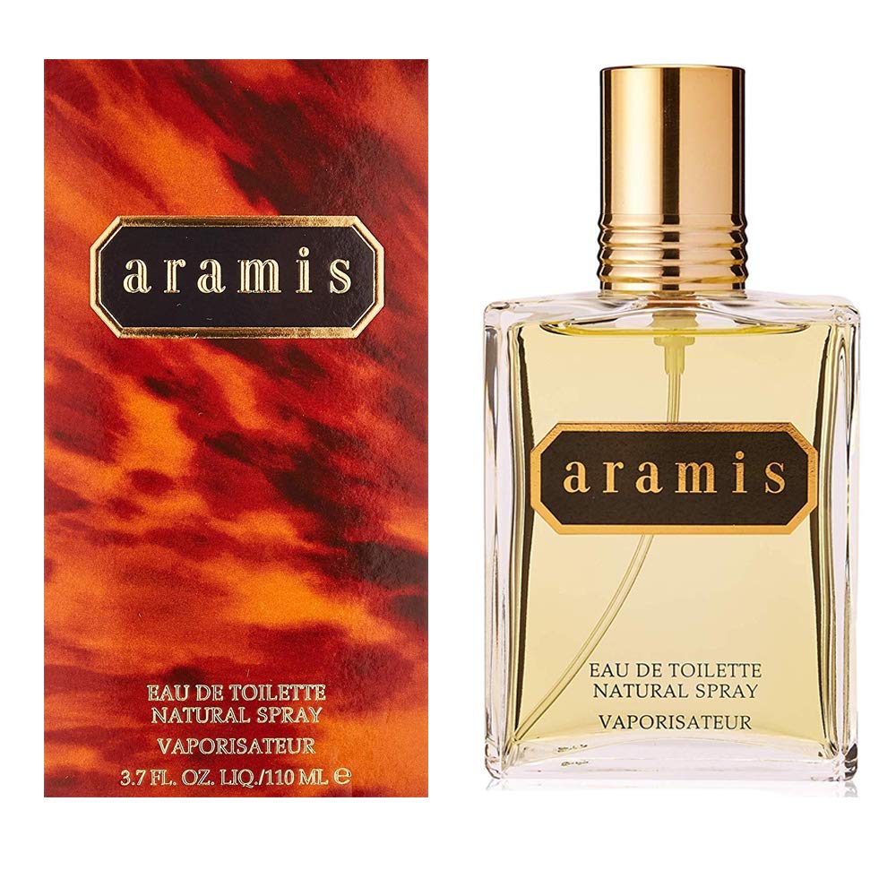ARAMIS front bottle and box view showing classic packaging and lasting presence
