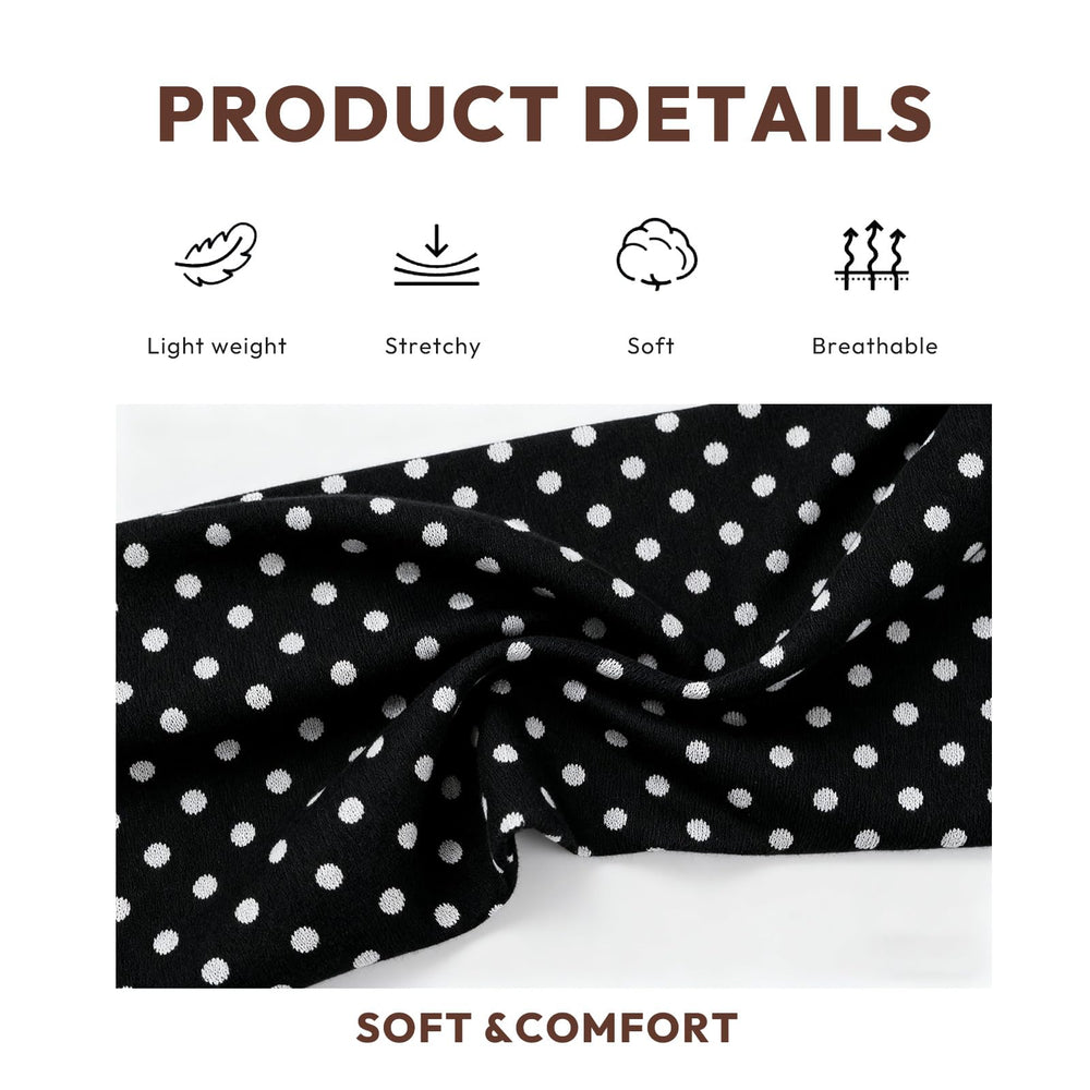 Aranya close-up of soft fabric texture with polka dots for comfort