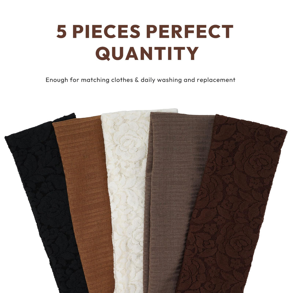 Aranya headbands in hand for scale showing lightweight, portable accessory