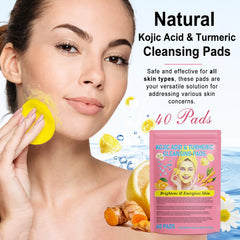 A r b c r n close-up of dual-sided pad texture for gentle exfoliation benefit