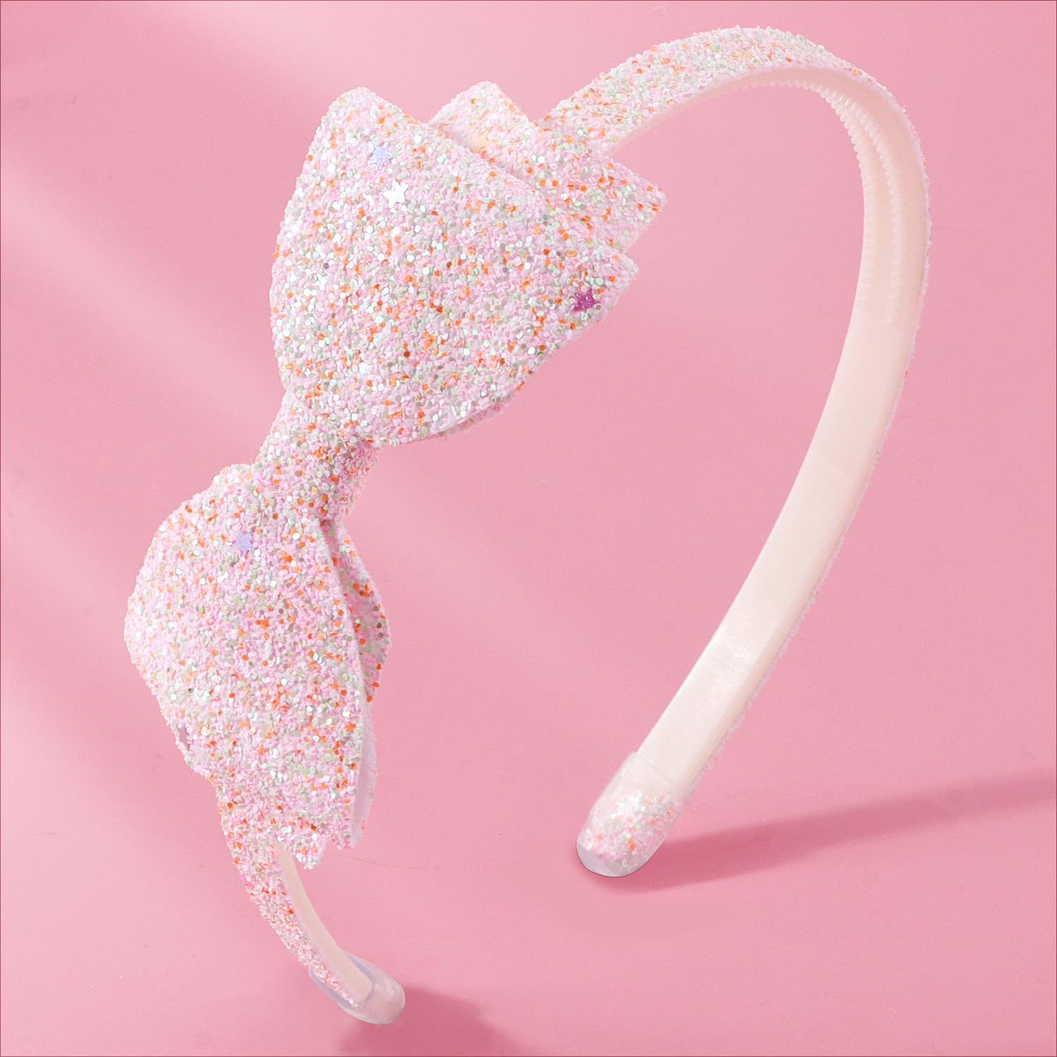 ARBEYOOU headband worn by a girl in a casual setting, comfortable everyday wear benefit