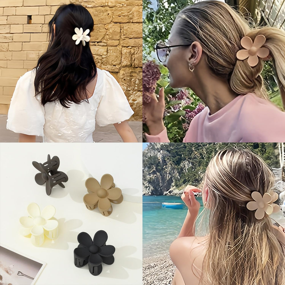 Arbogi clip securing a bun showing strong hold and neat style