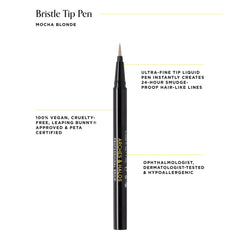 Arches & Halos close-up of fine bristle tip for hair-like strokes