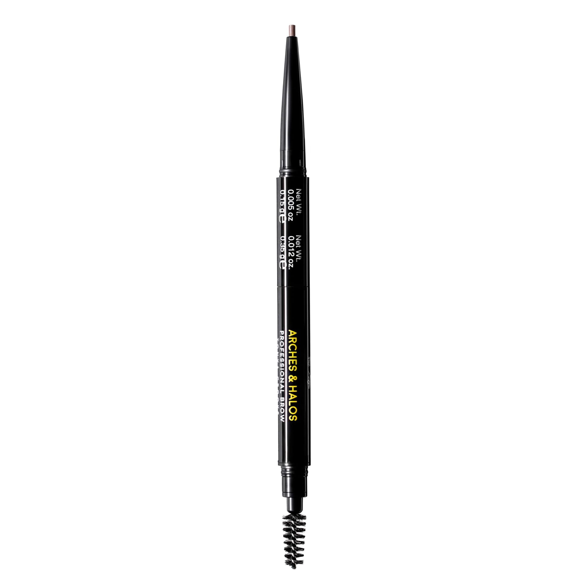 Arches & Halos front view pencil showing dual-ended design and portability
