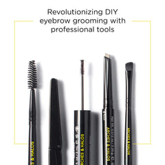 Arches & Halos in use applying hair-like strokes for natural definition benefit