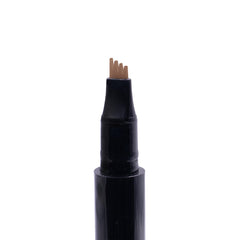 Arches & Halos pen held in hand to show size and portability for on-the-go touch ups