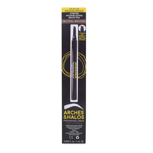 Arches & Halos close-up of four-prong tip for precise hair-like strokes