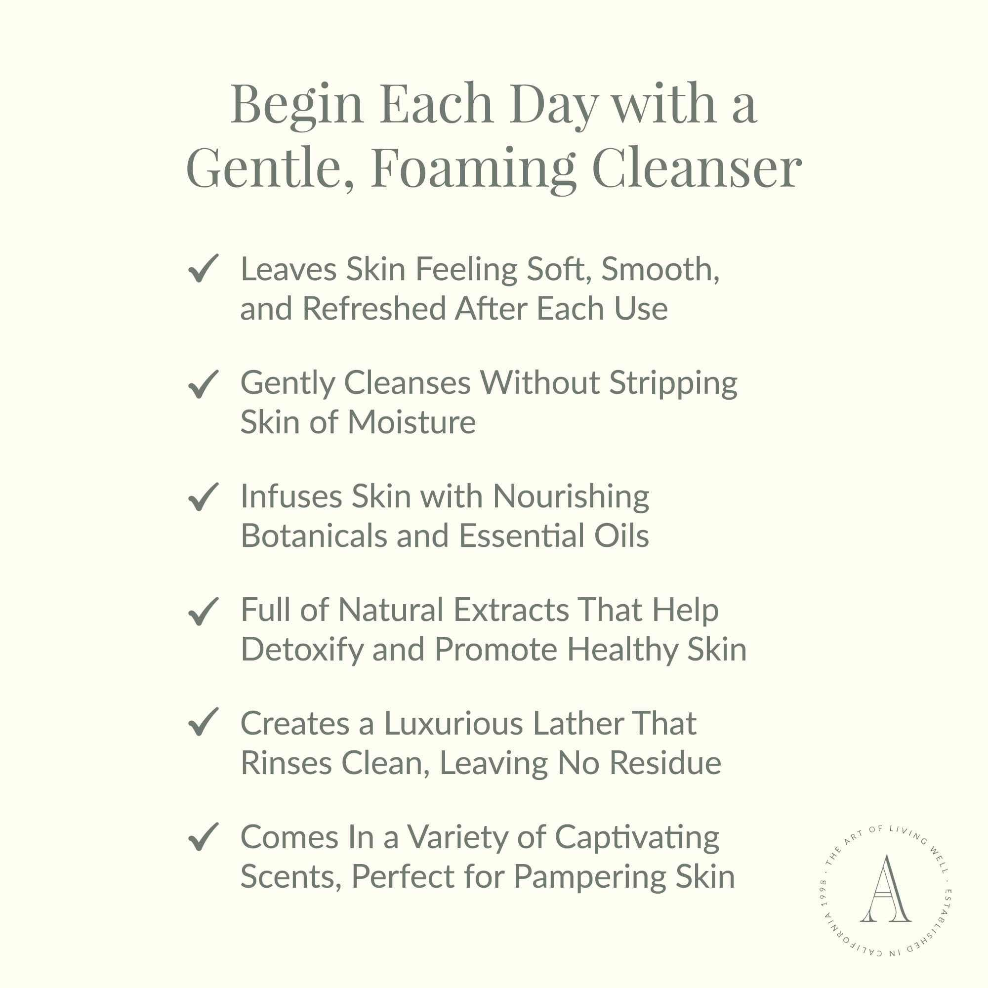 Archipelago Botanicals pump close-up illustrating easy dispensing and convenience