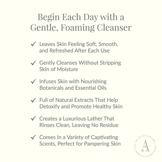 Archipelago Botanicals pump close-up illustrating easy dispensing and convenience