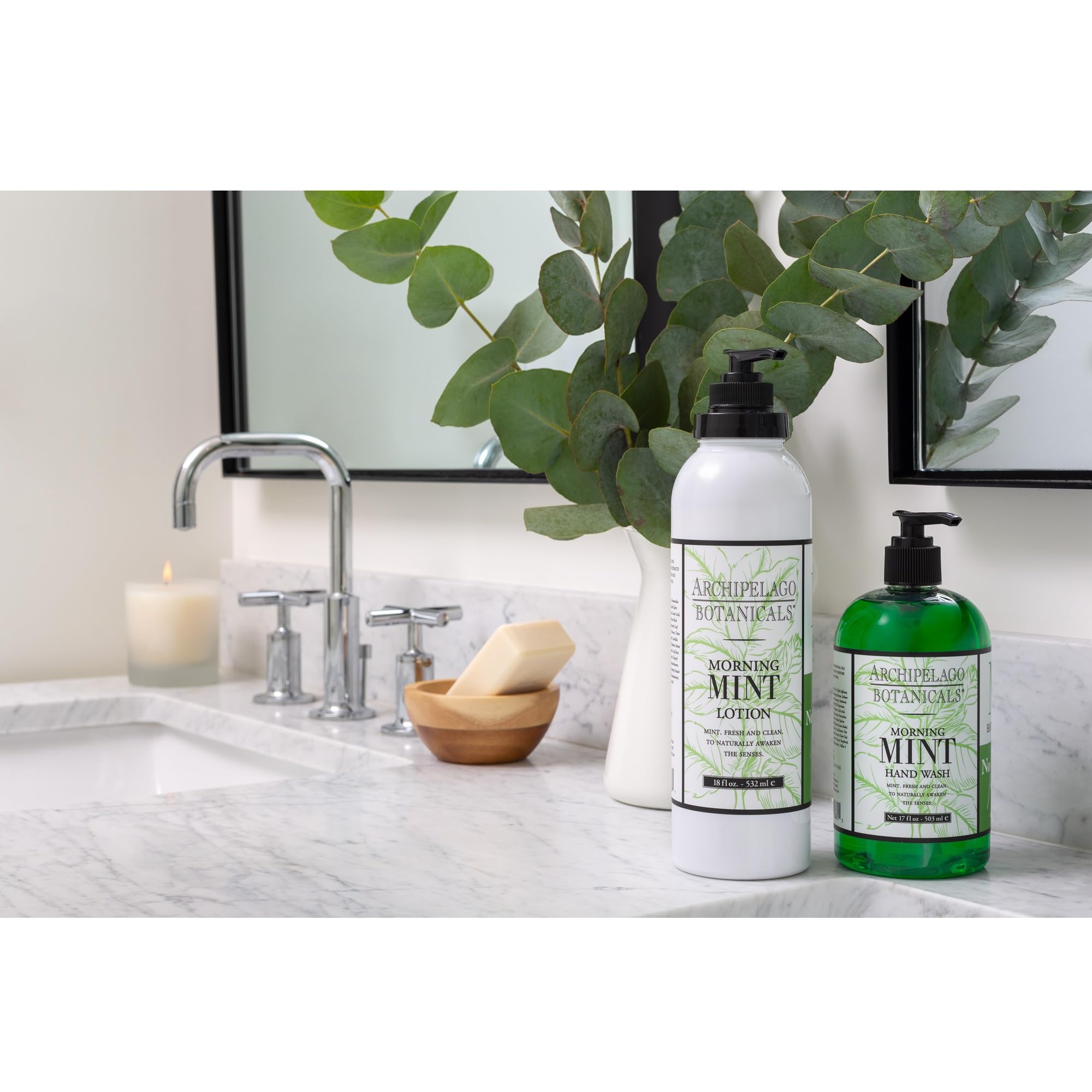Archipelago Botanicals in-hand application demonstrating quick-absorbing hydration benefit