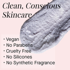 ARCONA texture close-up highlighting gentle exfoliant and smooth finish