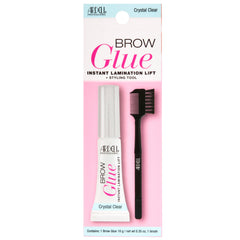 Ardell brow glue front packaging showing clear gel and label, easy salon results